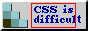 css is difficult button