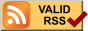 valid rss (links to my rss feed)